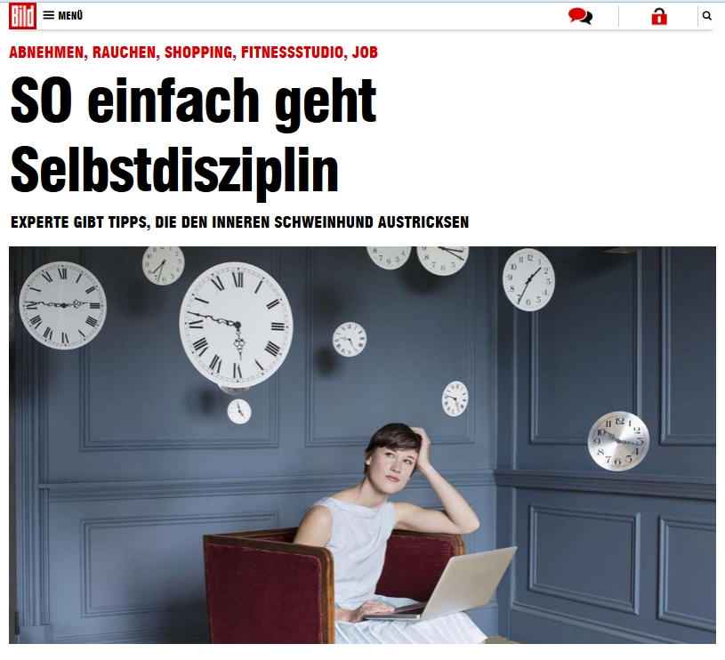 Harald Psaridis Selbstdisziplin Beitrag